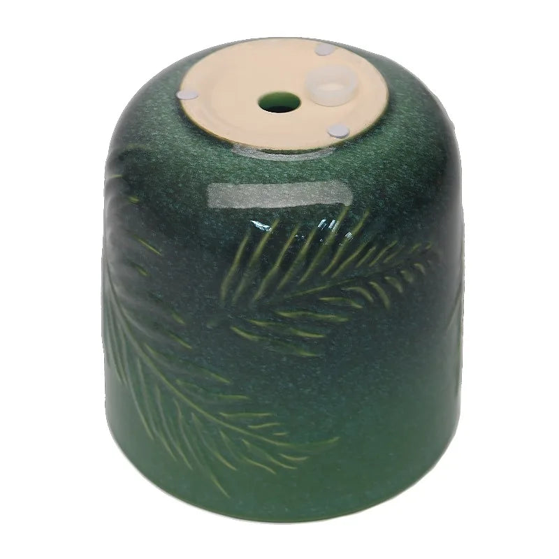 Porcelain Planter With Botanical Design For Indoor And Outdoor Use