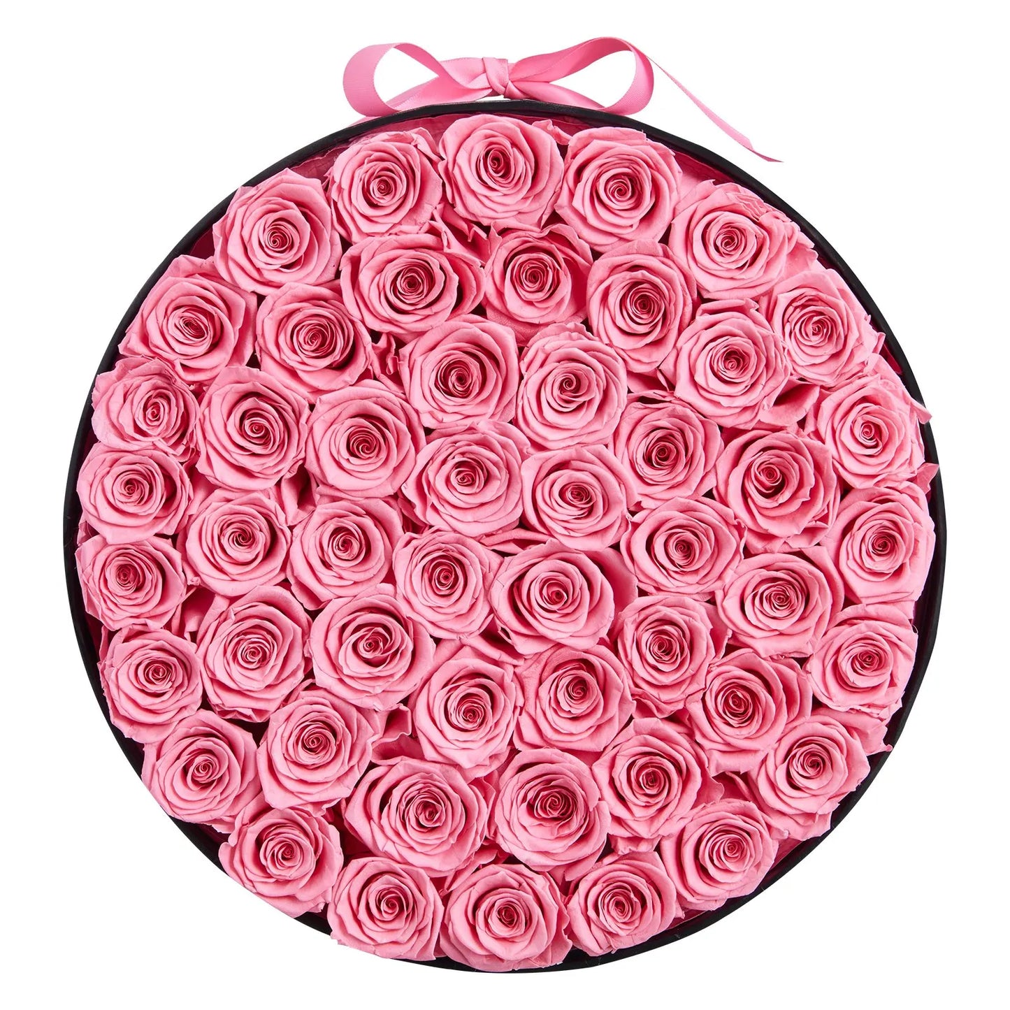 NONECN Forever Flowers 50 Preserved Roses In A Box Bouquet