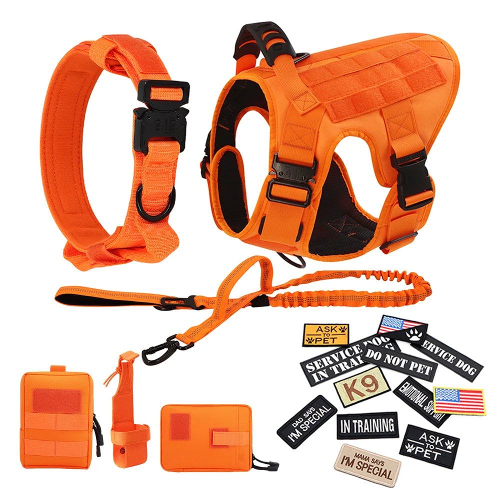 PETRAVEL Camouflage Nylon Dog Harness Vest For Training