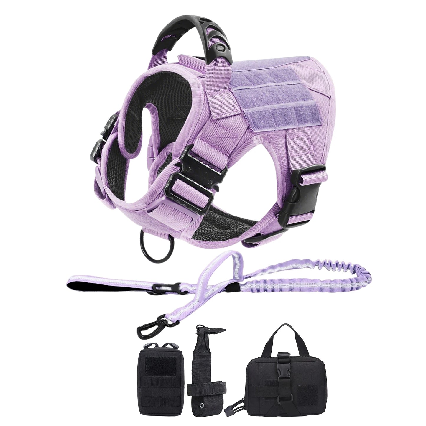 PETRAVEL Camouflage Nylon Dog Harness Vest For Training