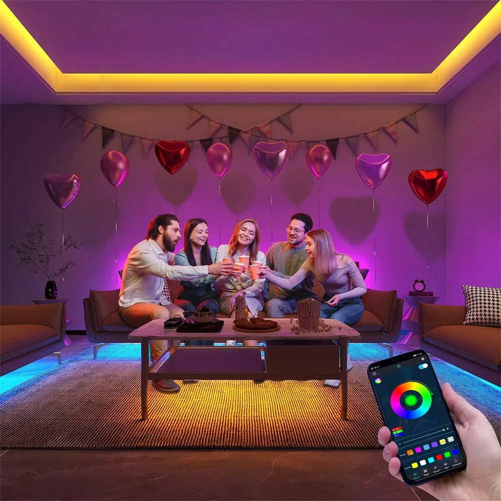 GOOLOOK WiFi LED Strip RGB 5050 With Music Sync Control