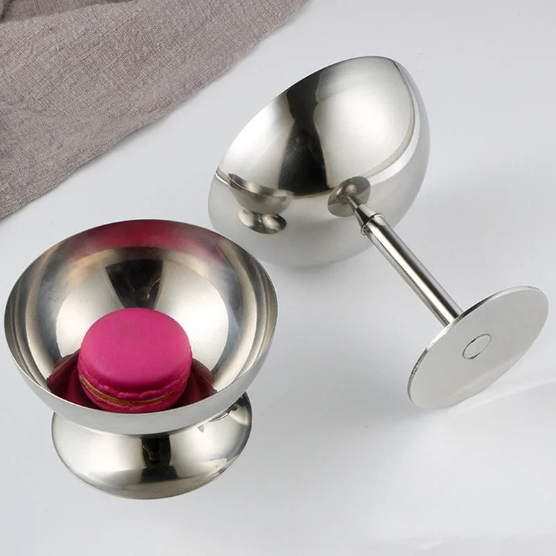 Stainless Steel Dinnerware Set Bowls And Plates Collection For Kitchen