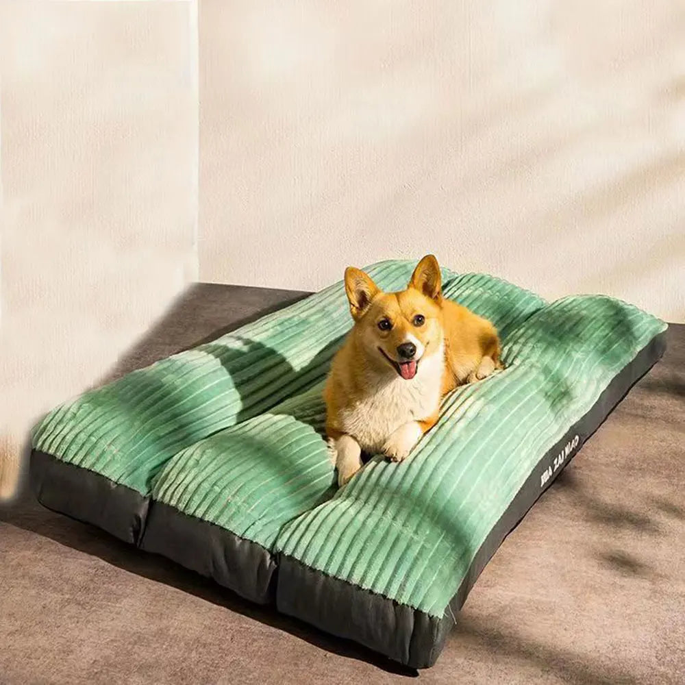 Deluxe Dog Kennel Bed Anti Bite Anti Dirt Soft All Season Use