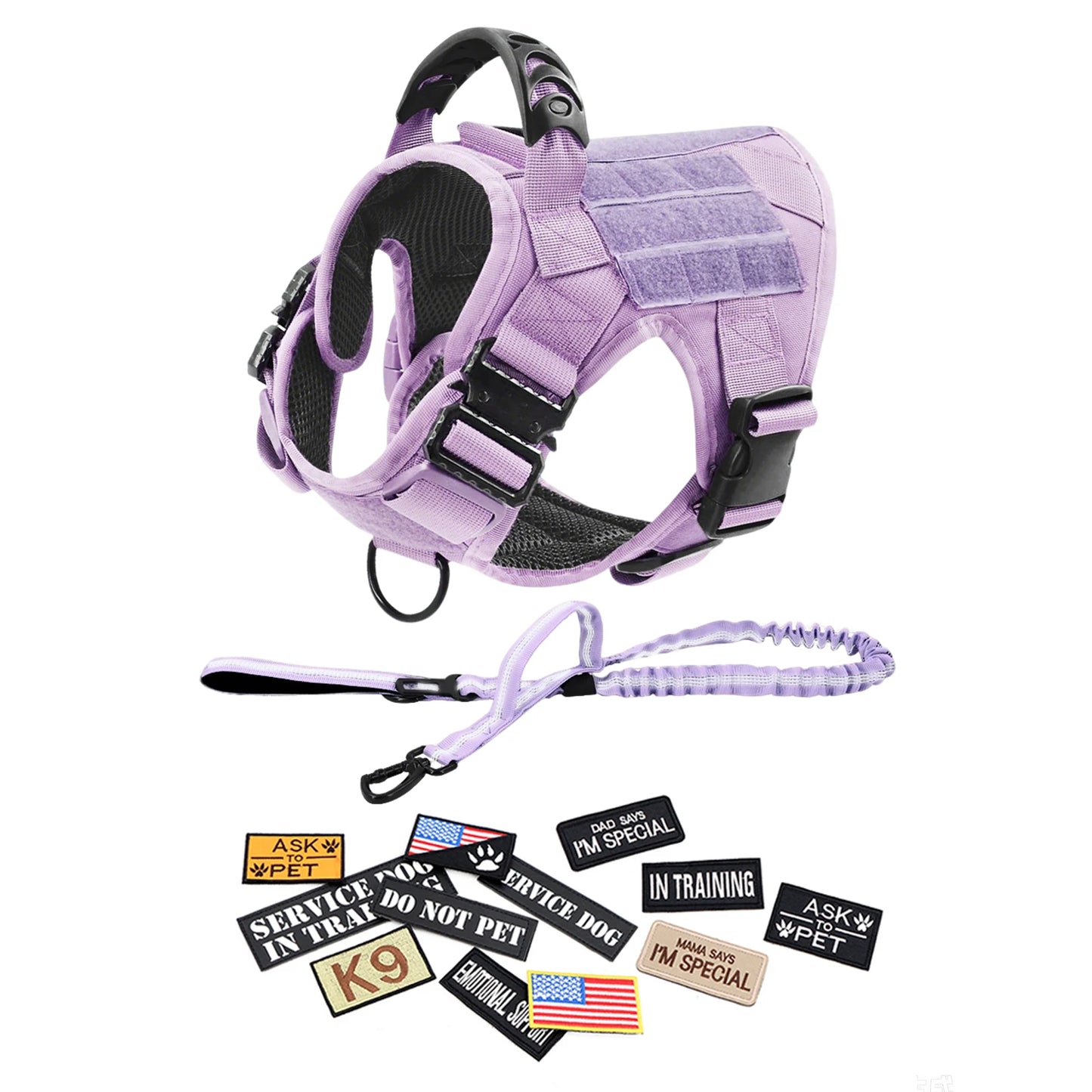 PETRAVEL Camouflage Nylon Dog Harness Vest For Training