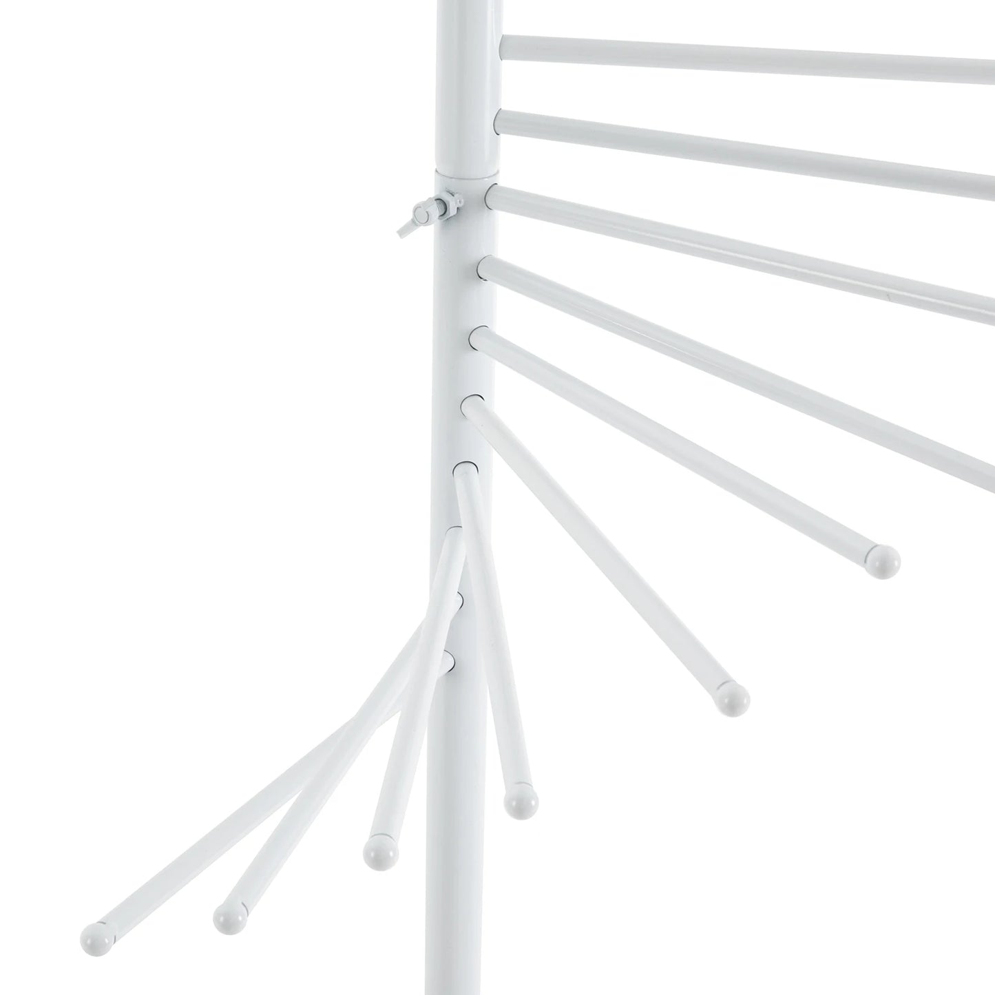 Spiral Scarf Holder Organizer Freestanding Rack Hijab And Clothing Store