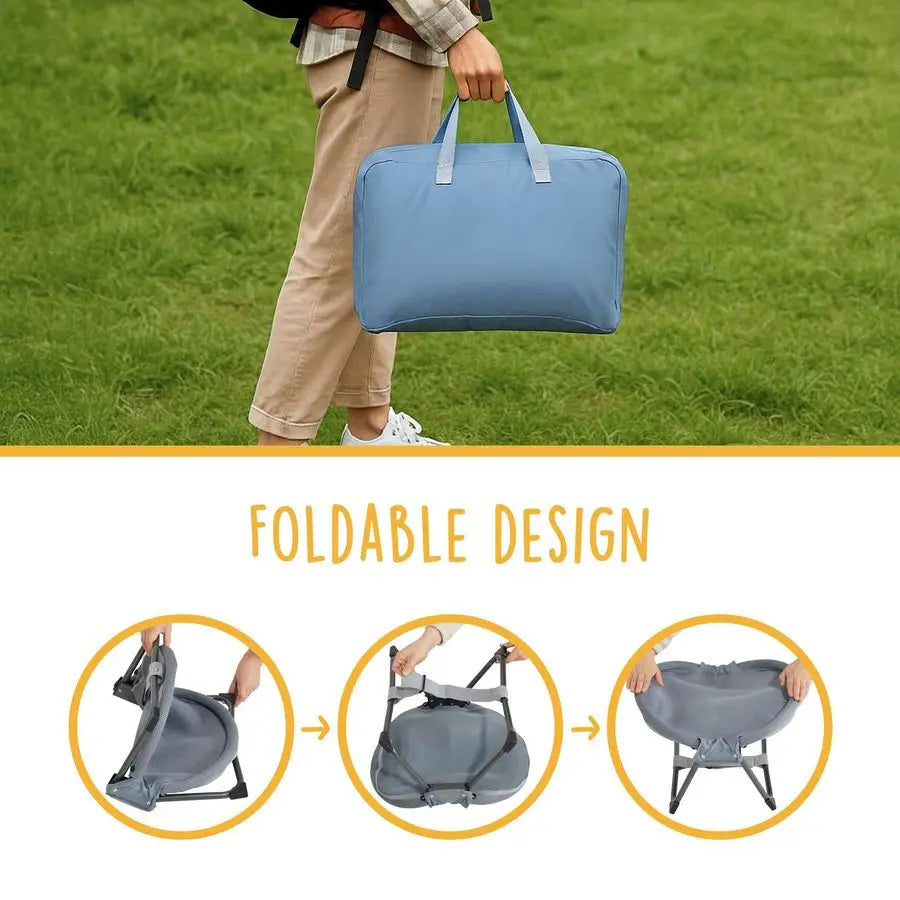 XMSJ Elevated Cat Hammock Bed With Foldable Breathable Mesh
