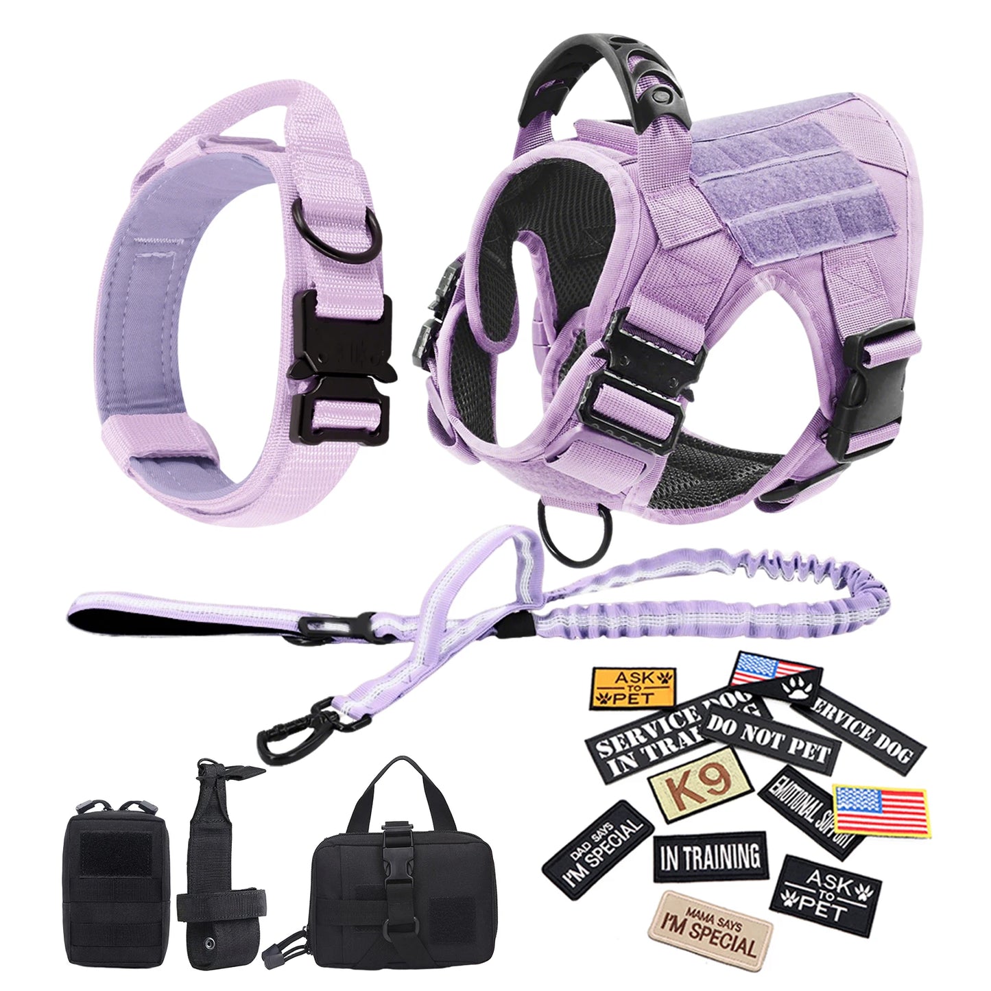 PETRAVEL Camouflage Nylon Dog Harness Vest For Training