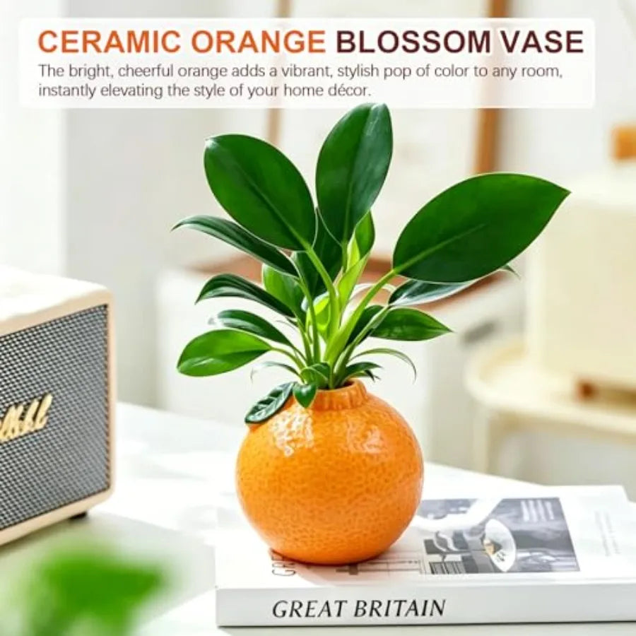 Porcelain Ceramic Vase Planter For Living Room Decoration