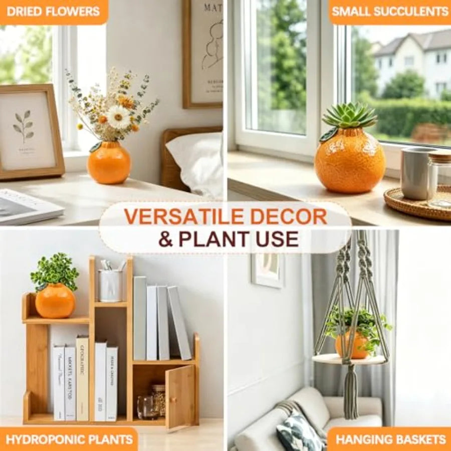 Porcelain Ceramic Vase Planter For Living Room Decoration