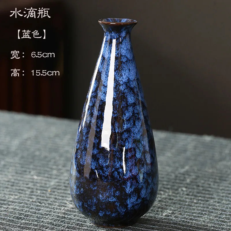 Minimalist Glaze Ceramic Vase For Tabletop Decor And Arrangements