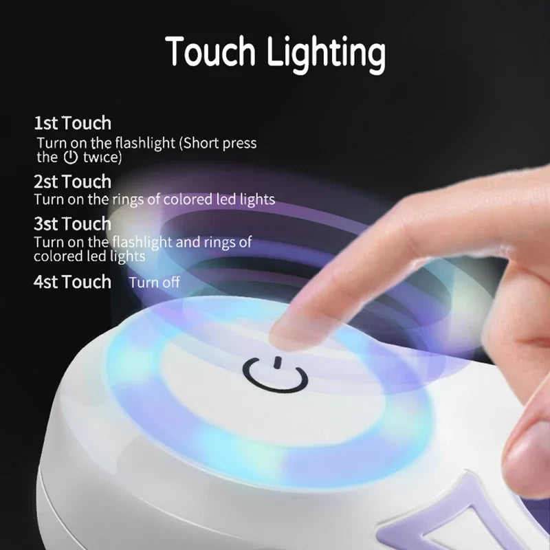 LED Retractable Dog Leash With Light For Dogs And Cats