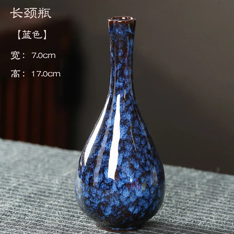 Minimalist Glaze Ceramic Vase For Tabletop Decor And Arrangements