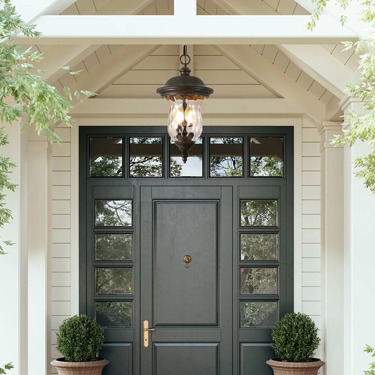 ARLGSITE Outdoor Sconce Lights Aluminum Waterproof Front Porch Lanterns