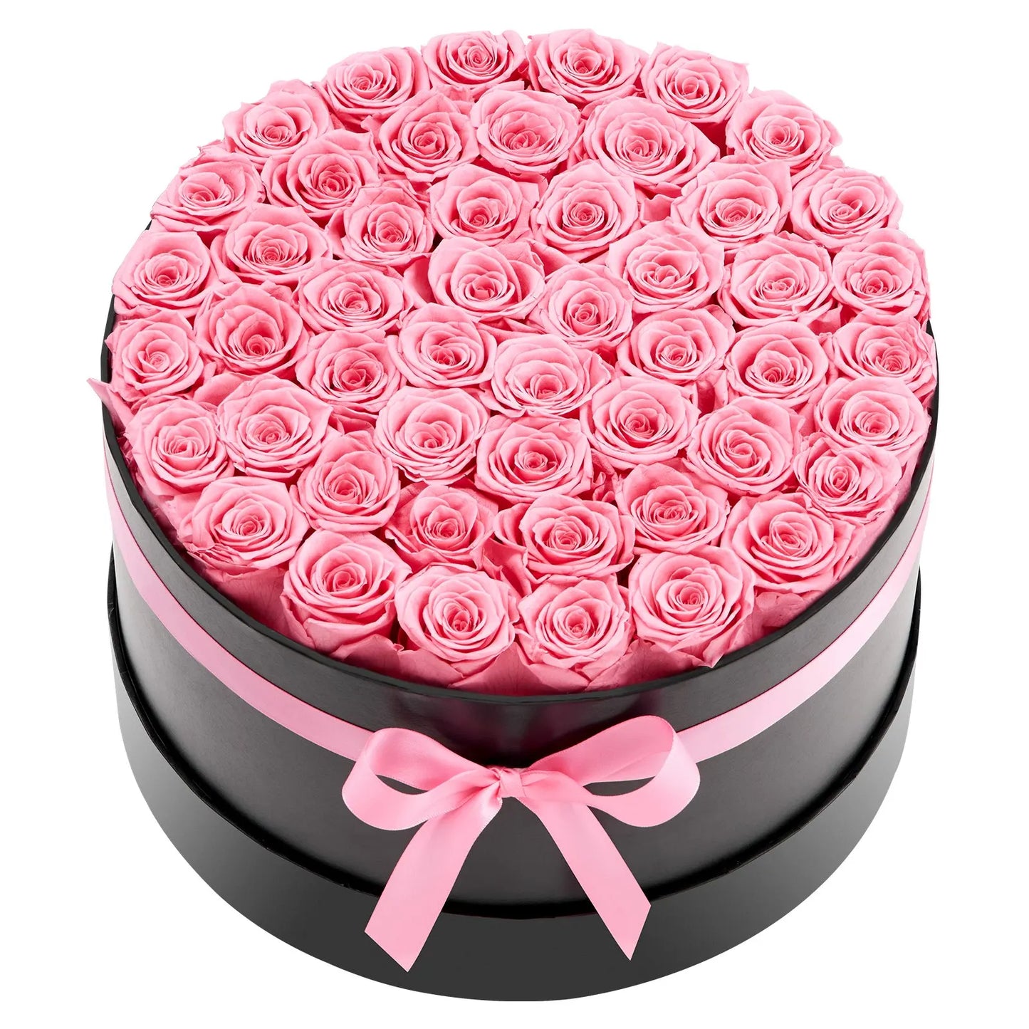 NONECN Forever Flowers 50 Preserved Roses In A Box Bouquet