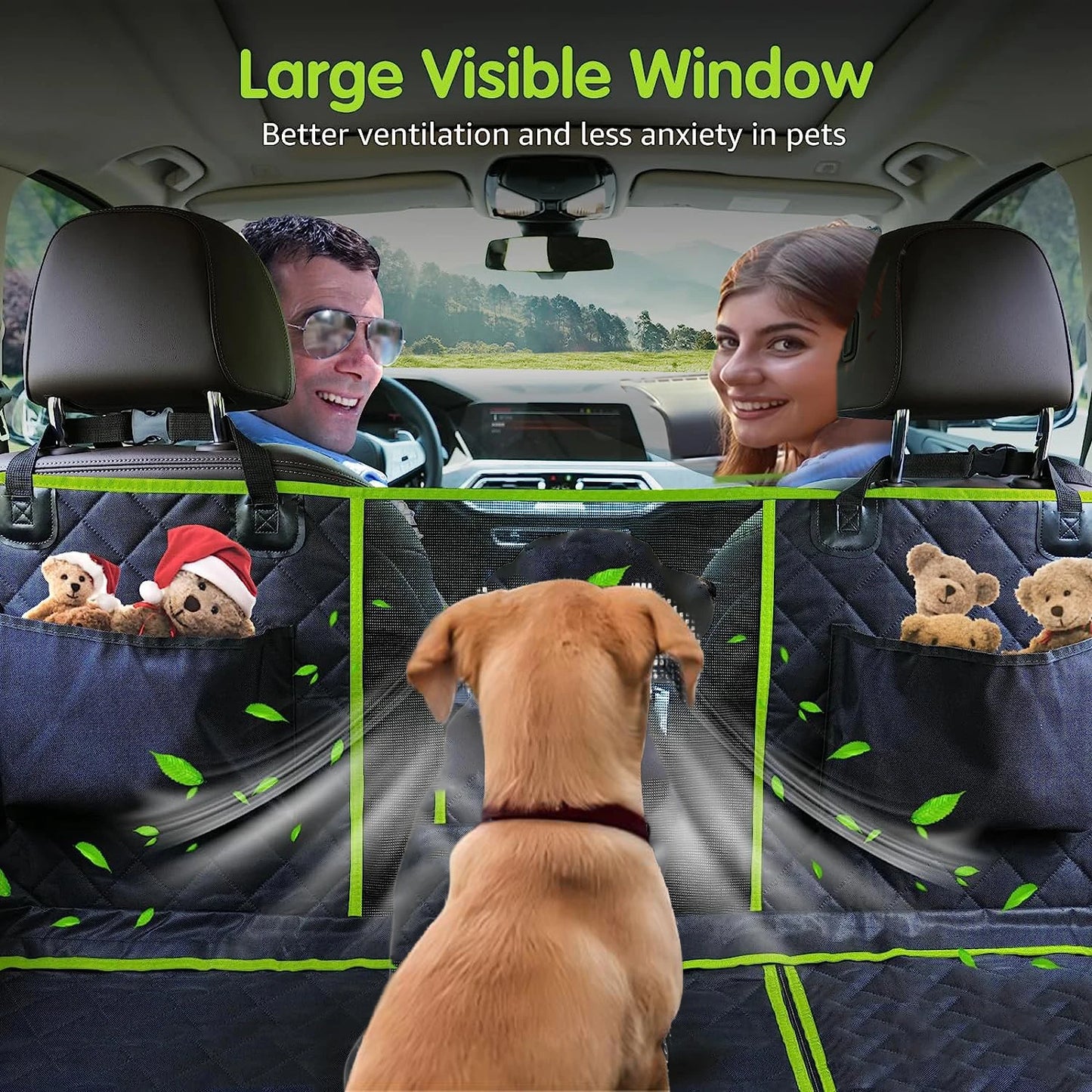 Pet Rear Seat Car Cushion 6 In 1 Waterproof Washable