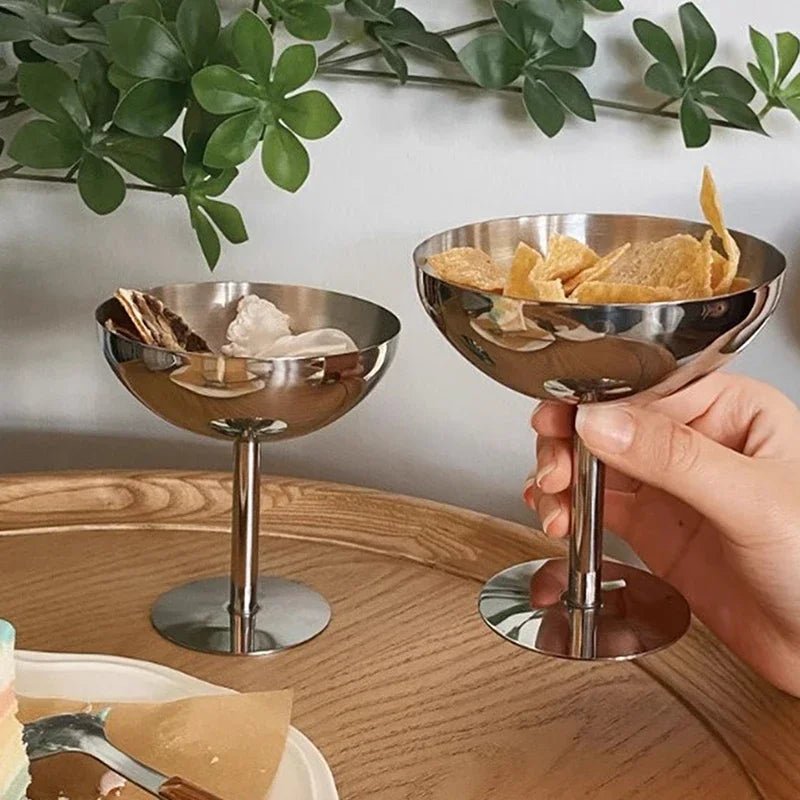 Stainless Steel Dinnerware Set Bowls And Plates Collection For Kitchen